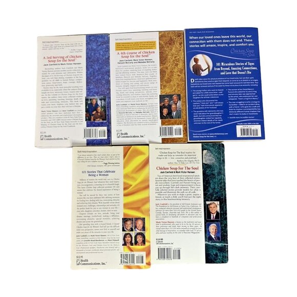 Chicken Soup For The Soul Set Of 6 Jack Canfield Mark Victor Hansen Paperback - Picture 3 of 16